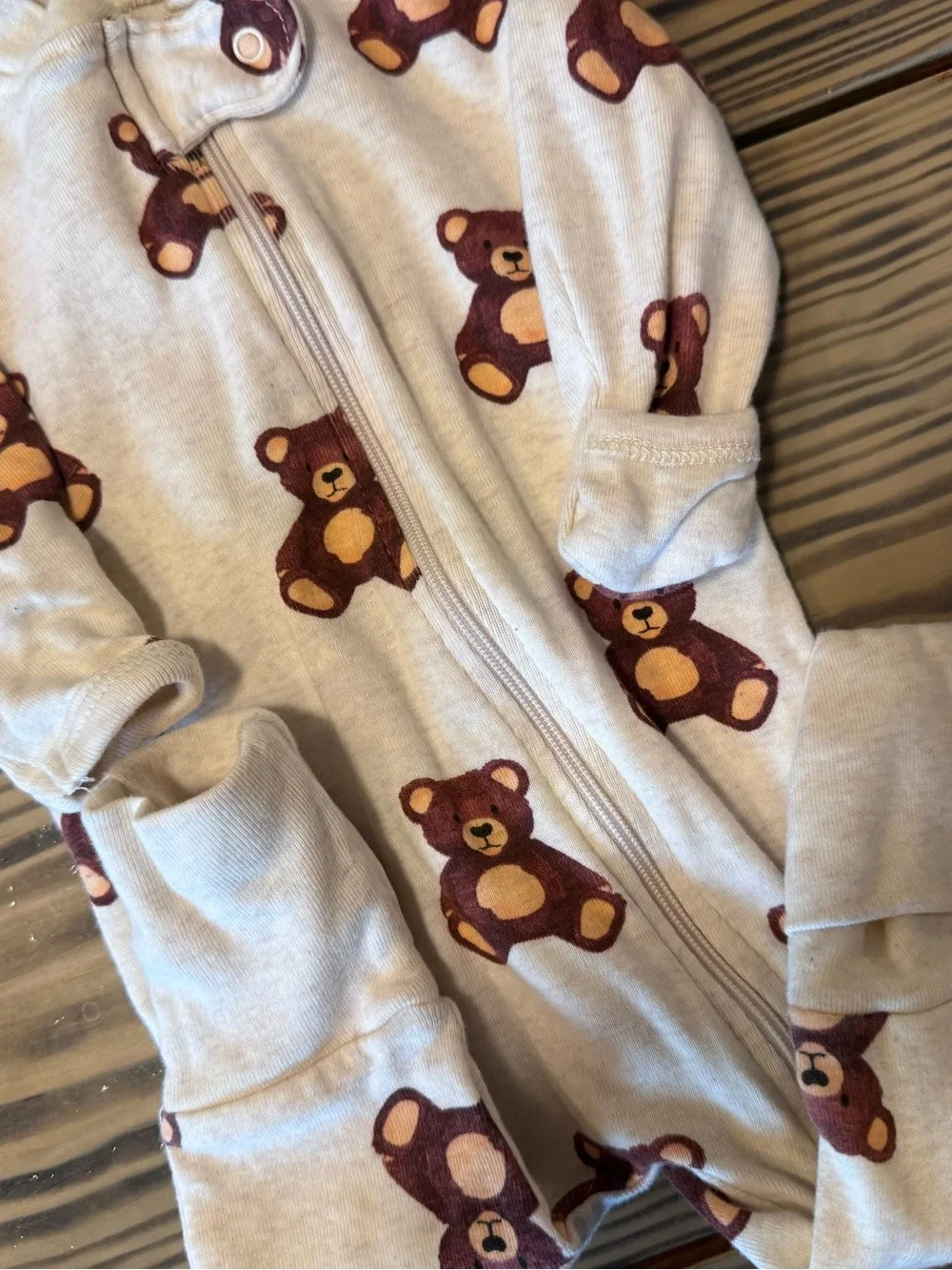 M+A by Monica + Andy Organic Newborn Coverall